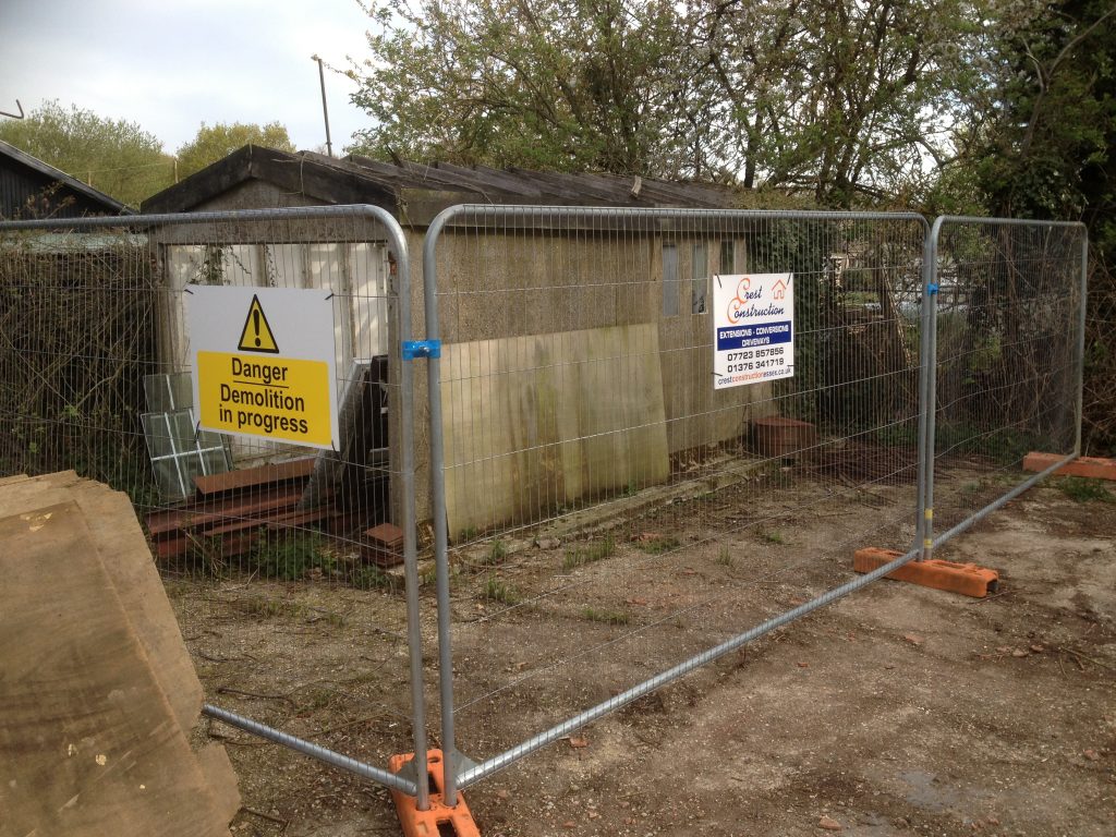 Excavation drainage and small demolition